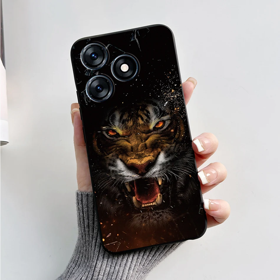 Fashion Marble Silicone Black Soft Phone Case - 2023 Edition