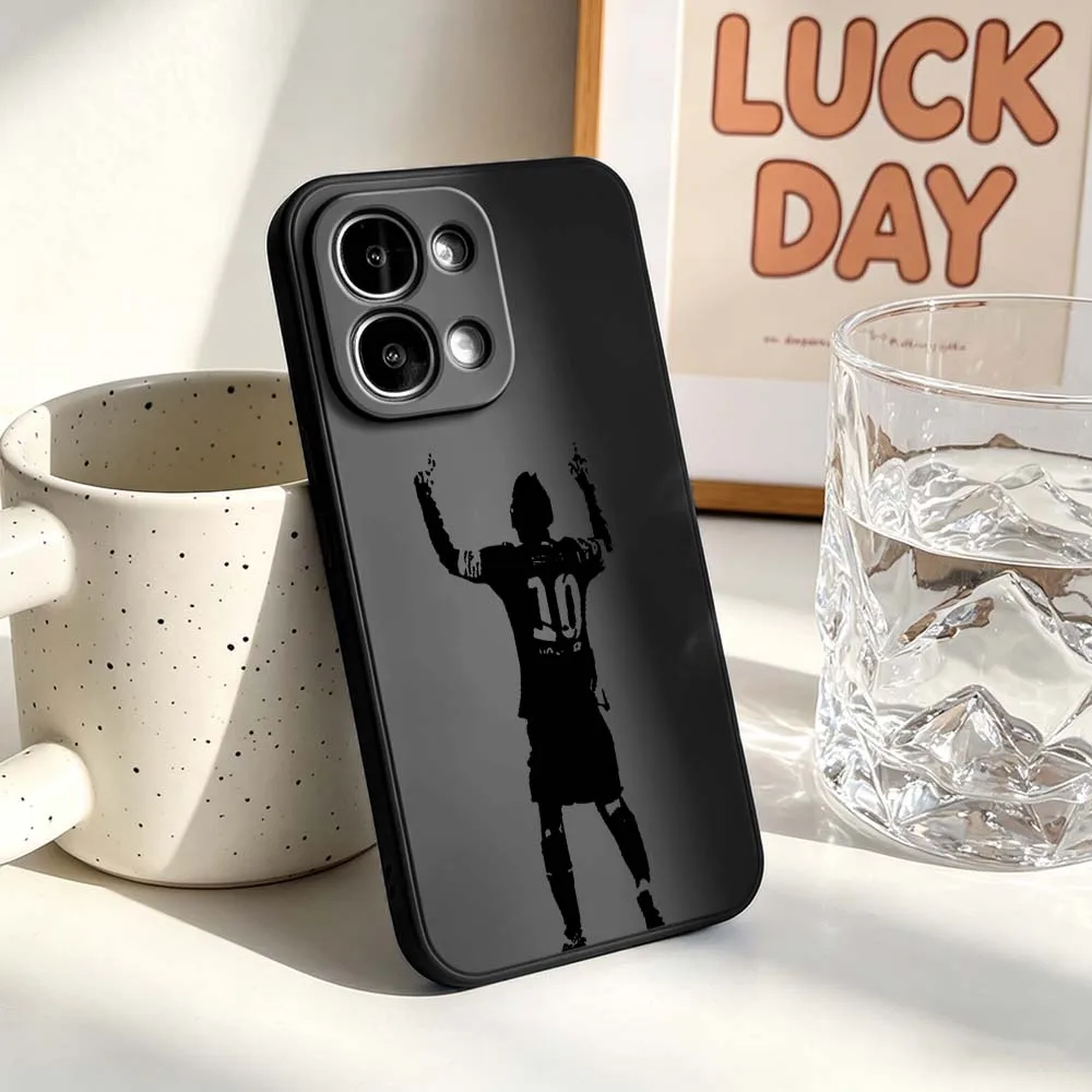 Luxury Football Star Black Phone Case