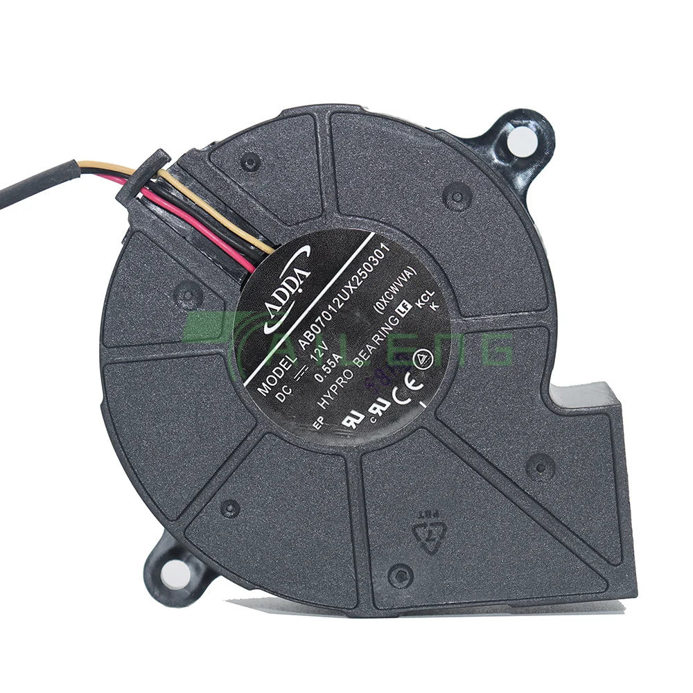 Новый Оригинальный ADDA AB07012UX250301 DC12V 0