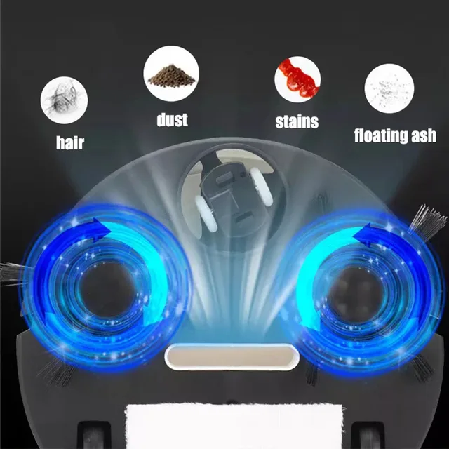 Rechargeable Automatic Smart Electric Robot Vacuum Cleaner Sweep Robot Quiet Clean Intelligent Vacuum Cleaner Cleaning Robot 3