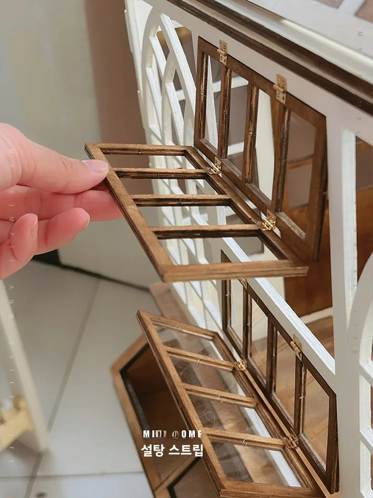 슈가 나로 스트립 플라워 하우스 인형의 집 :6 미니어처 모델 재료 패키지 블라이스 미니어처 장면 가구 세트