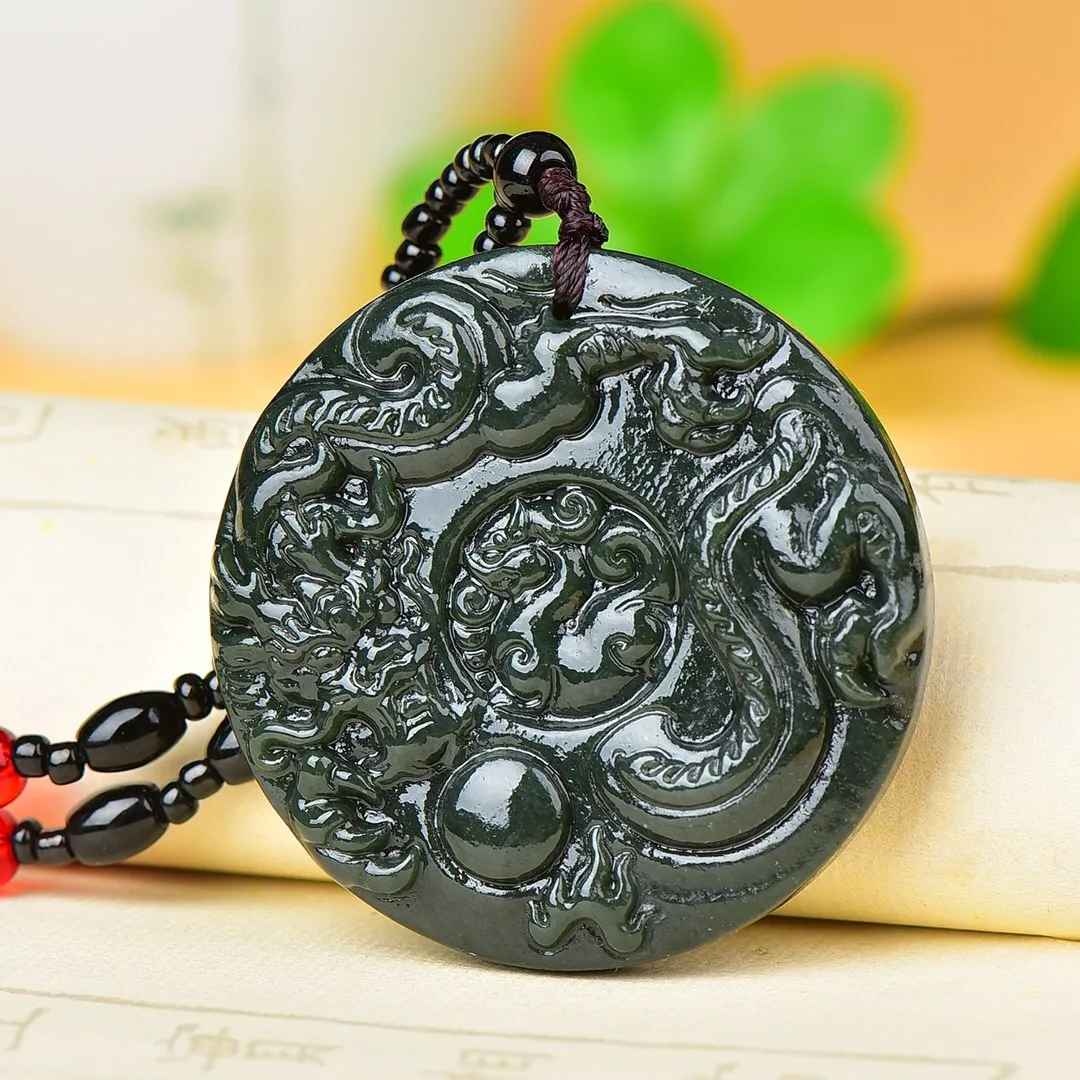 Jade Dragon Necklace - Temu