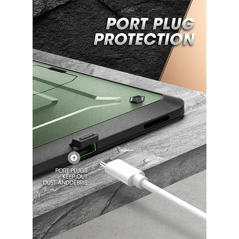Capa Supcase ub Pro com Protetor de Tela Embutido Suporte s Pen Estojo Robusto de Corpo Inteiro Samsung Galaxy Tab s8 Ultra 2023 - Imagem 6