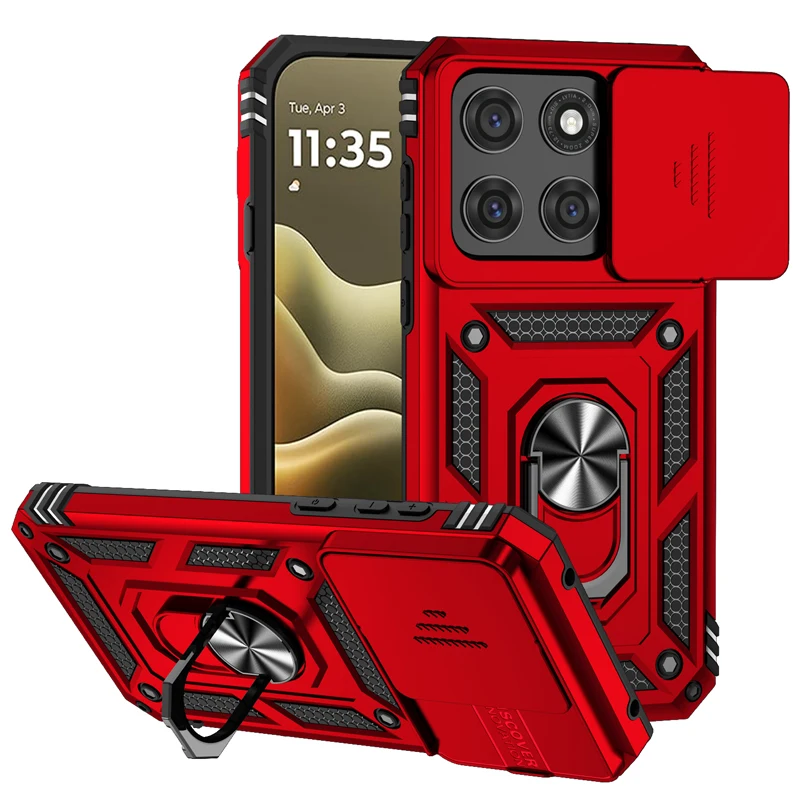 Sliding Window Protective Phone Case with Slide Camera Cover and Hardshell Design