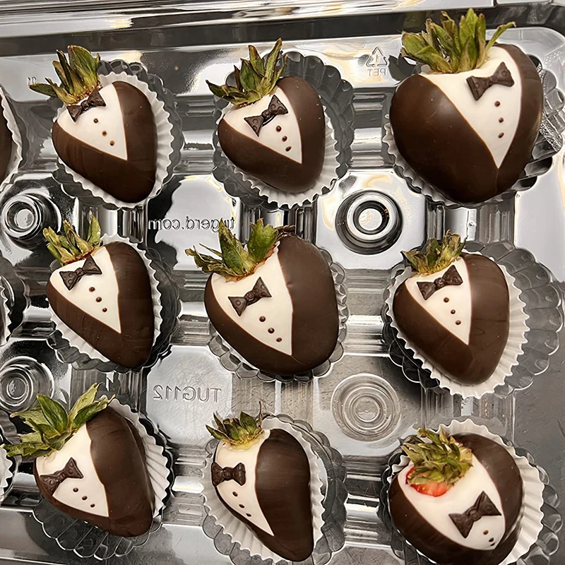 Mini-Fliegen, Schnurrbart, Bart, Krawatte, Fondantform, Ausstechformen, Vatertag, Süßigkeiten, Schokolade, Cupcake-Topper, Kuchen-Pop-Dekoration – Detail 7