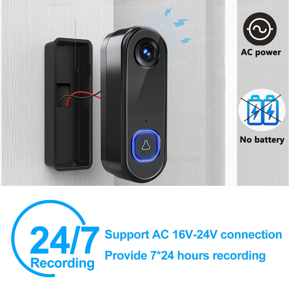 Eufy Ring Doorbell Local Storage Battery Powered Eufy Wi-Fi Video