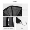 Camping Storage Drying Net 3 Layer Outdoor Hanging Mesh Drying Rack Net Basket with Poles for Cookware Tableware Plates Fruit 3