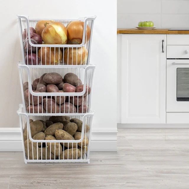 Sorbus Organizer Bins, with lids, Kitchen Pantry Organization