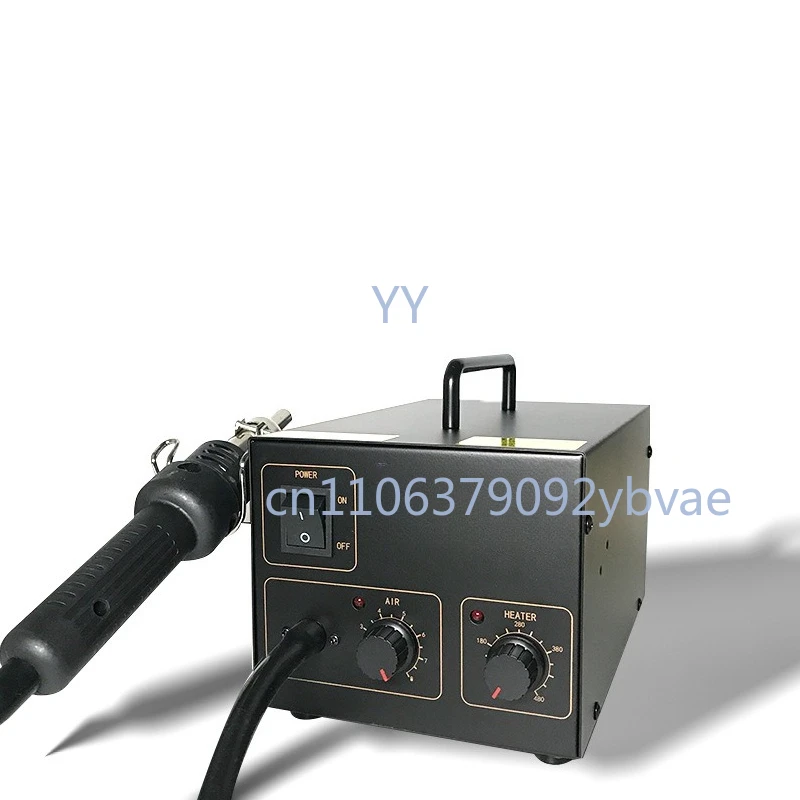 조절식 항온 열풍기 납땜 제거 스테이션 강력 에어 펌프 열풍 리워크 스테이션 전자 수리 장비