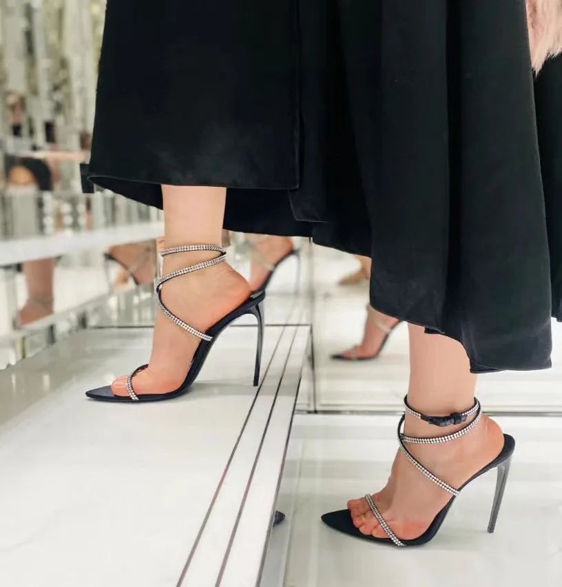 

Сандалии женские из натуральной кожи, Босоножки с открытым носком, на высоком каблуке, танкетка, повседневные дизайнерские, со скользящей подошвой, черные