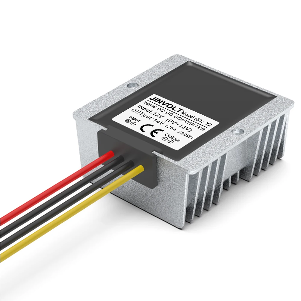 【Bestseller Alert】 14V 20A 280W Regulated Power Supply Boost Module & 12 Volts to 14 Volts DC Converter for Industrial Equipment.