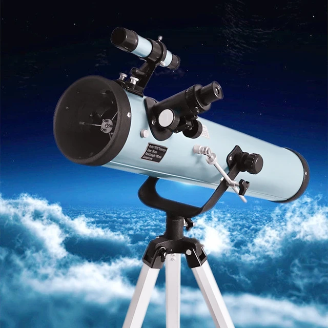 Telescópio Astronômico Profissional, Grande Abertura, 350 Vezes HD, Zoom,  Reflexivo, Espaço, Celestial, Observação Corporal, F70076