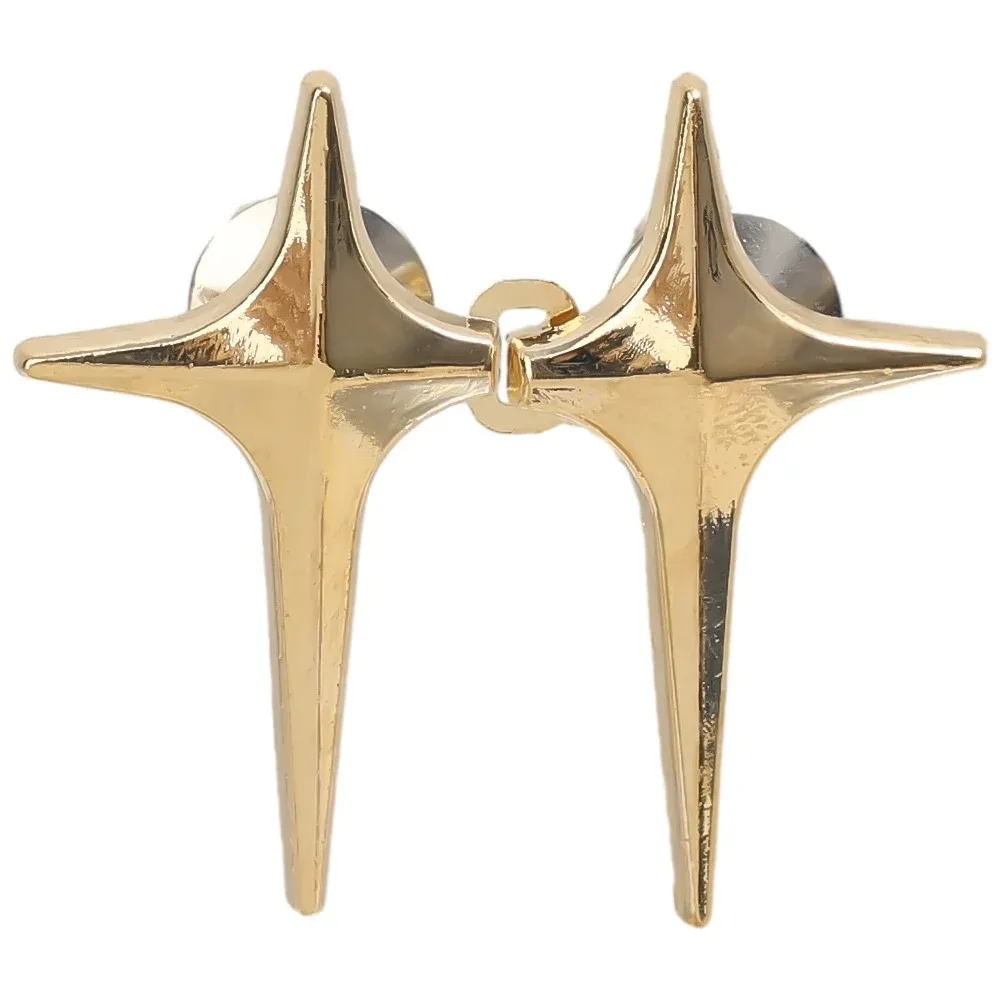 조절 가능한 허리 버클 크로스 스타 모양 청바지 버튼 핀 탈부착 가능한 금속 버튼 허리 조절기 의류 액세서리