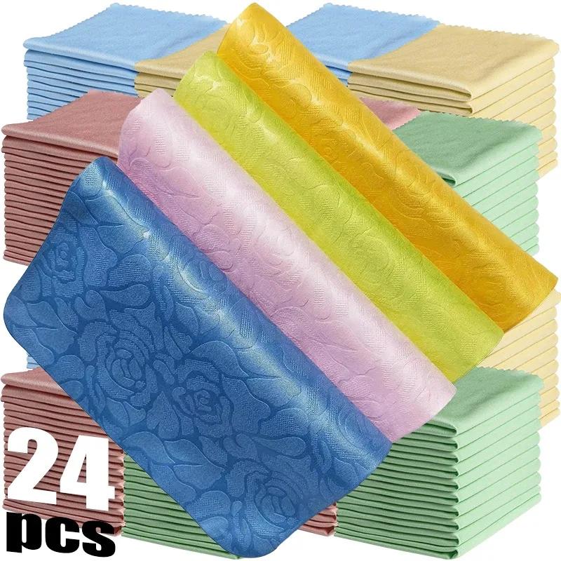 Microfiber Glasses Cloth Eyeglasses Suede Velvet Cleaning Cloth Spectacles Watch Mobile Phone Cleaning Fabric Eyewear Accessory