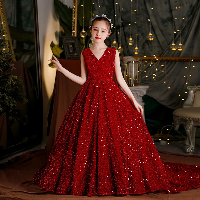 Robe Sirène à Paillettes pour Fille, Dégradé, Dégradé, Défilé,  ixd'Anniversaire, Vêtements Éducatifs, Y1548, Nouvelle Collection 2022 -  AliExpress