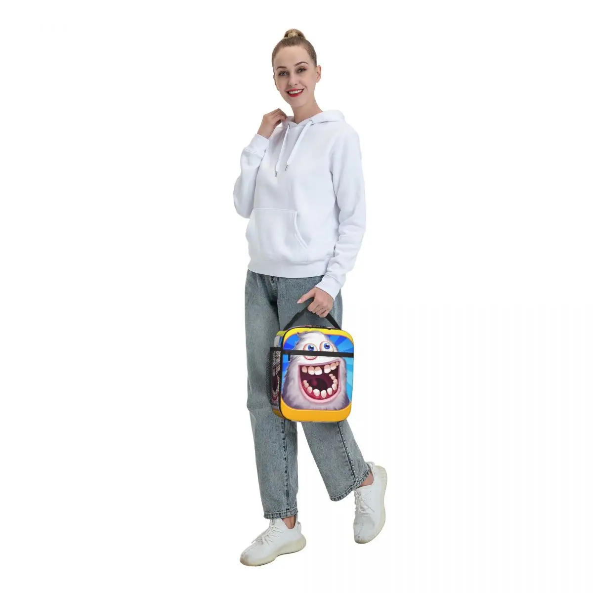 Custom My Singing Monsters Lunch Bag Women Cooler Thermal Insulated Lunch Boxes for Adult Office