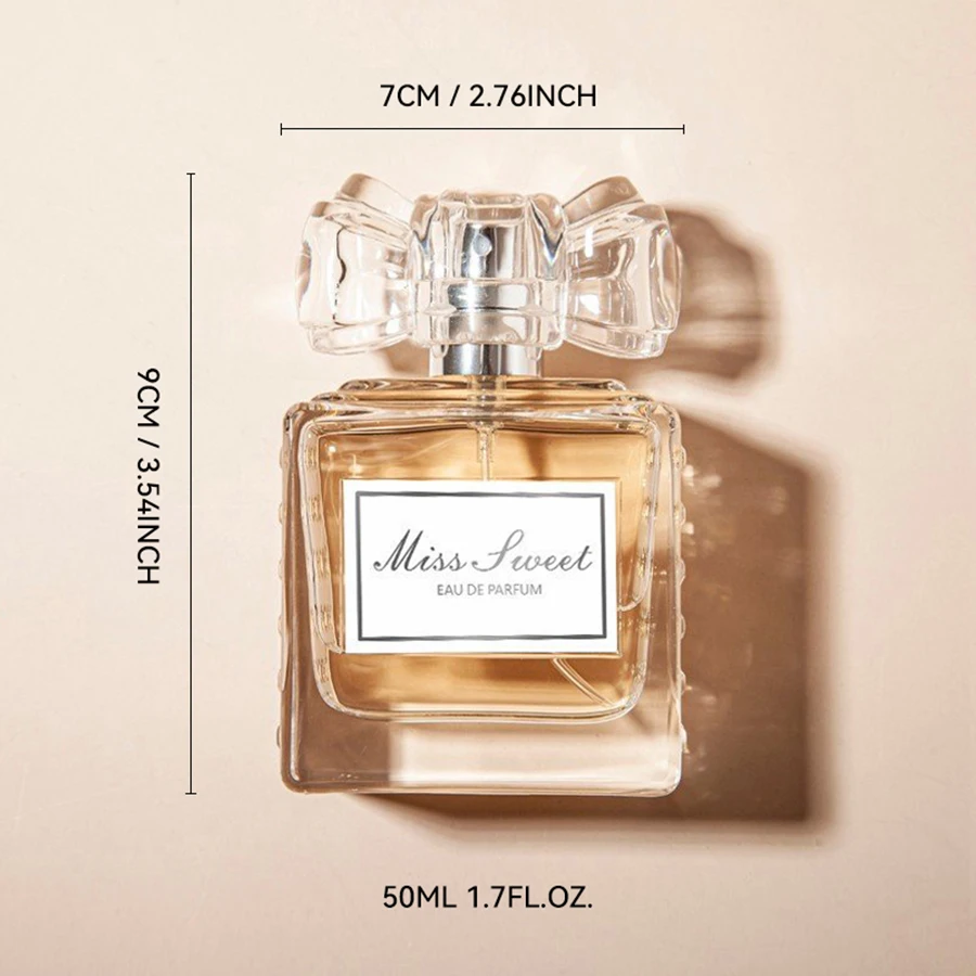 女性用香水 50ML 1.7FL.OZ 女性用ロングラスティングバニラ香水、フローラルノート