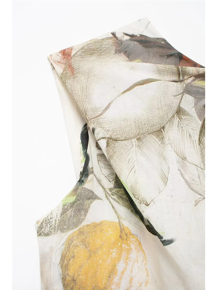 طقم تنورة نسائية مطبوعة على طراز الشاطئ TFMLN طقم...