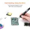 TS80P Smart Soldering Iron OLED Screen full body CNC Aluminum alloy casing TS80 Upgrade version With TS-B02 Audio tips tools 4