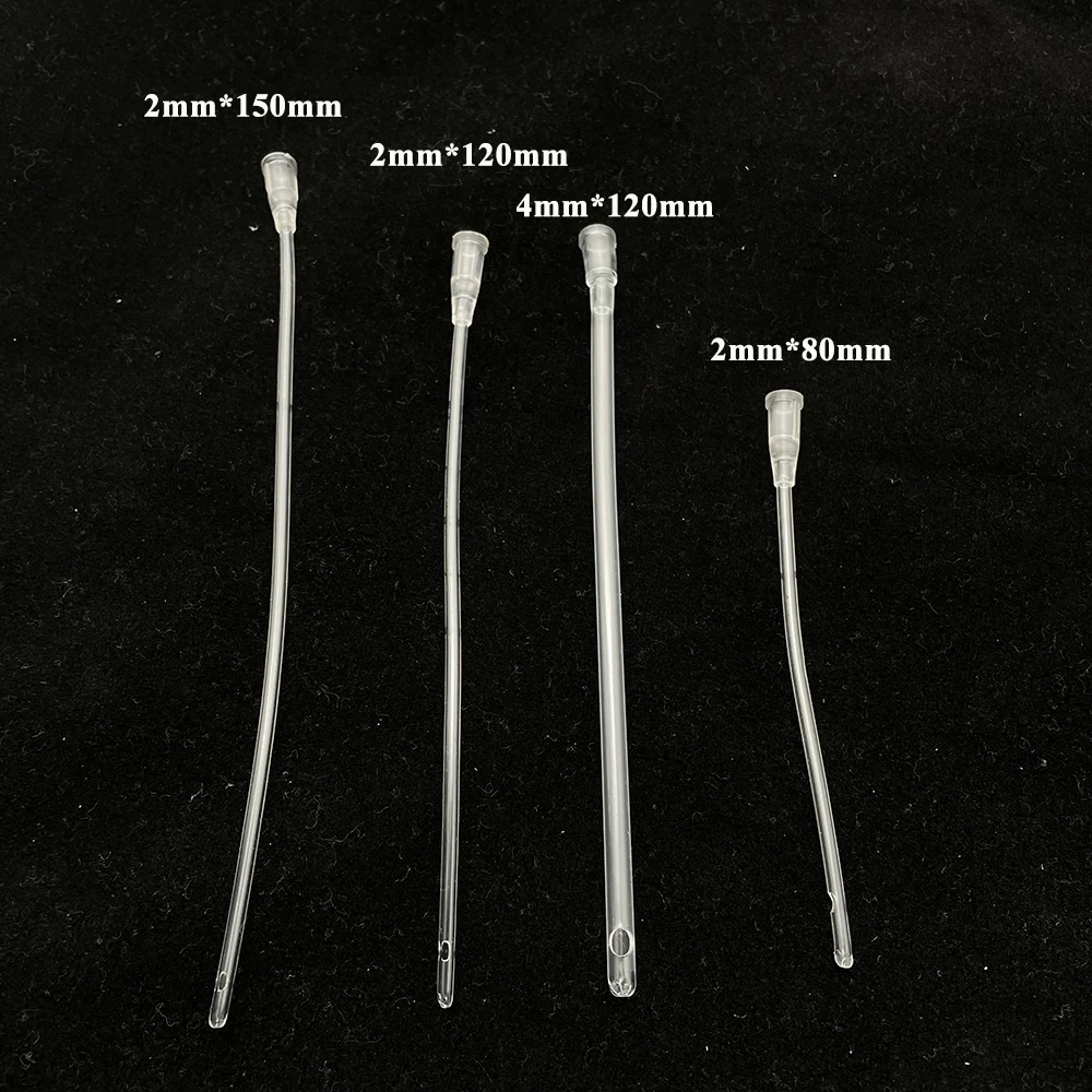 Soft Pet Cat Dog Puppy Kitten Bird Parrot Oral Gavage Feeding Tube Feeding Device Hand Tool Feeder Cannula Tip Injectable 20PCS pet nasogastric feeding tube