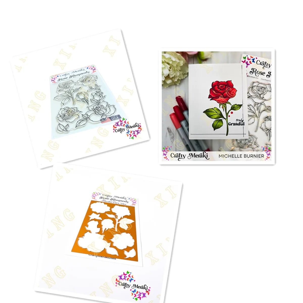 

Rose Rhapsody New Metal Cutting Dies Stamps Scrapbook Diary Decoration Embossing Cut Dies Template DIY Greeting Card Handmade