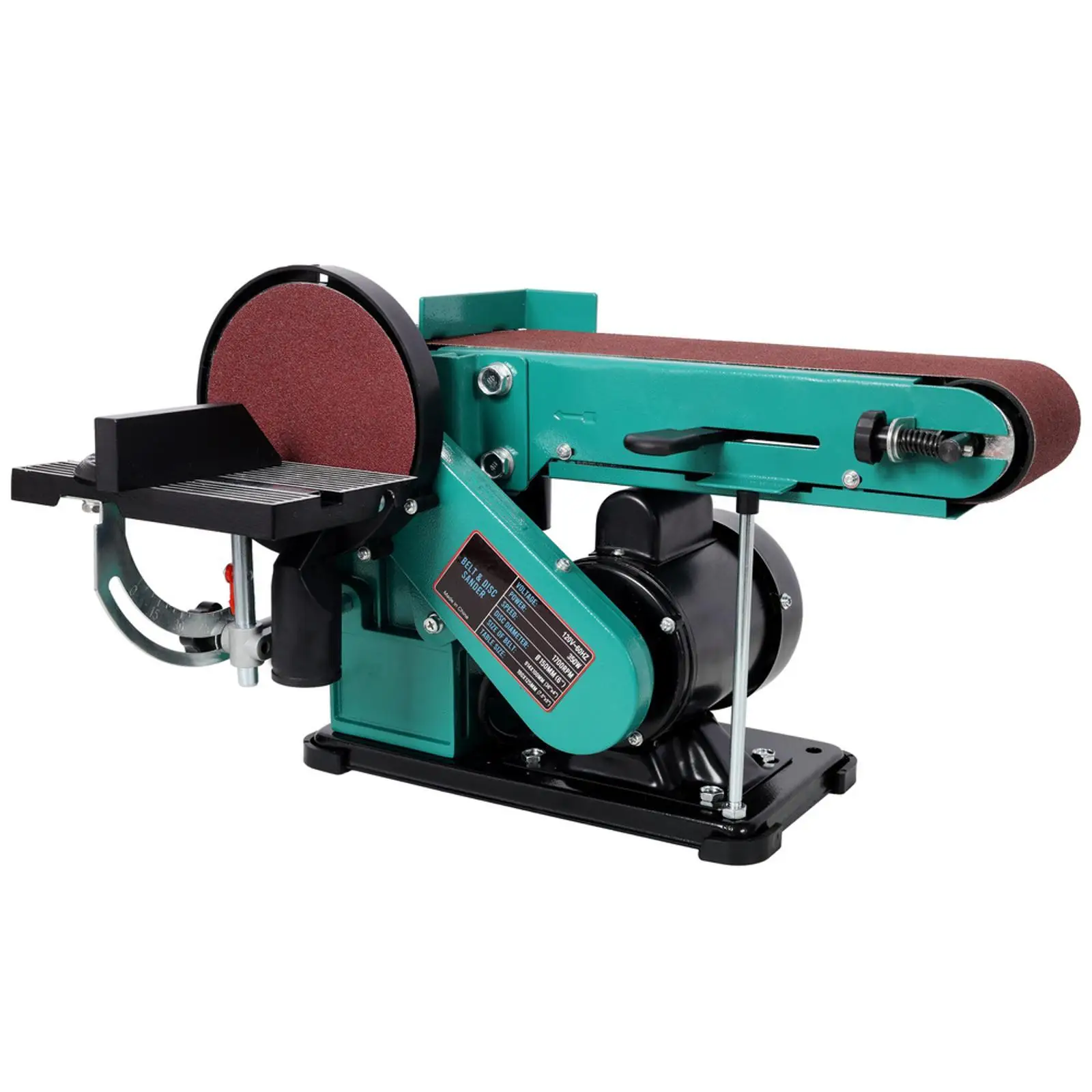 High Power Belt Sander and Disc Polisher Combo Grinder Sanders with Dust Cover for Workshop Woodworking High Power Belt Sander and Disc Polisher Combo Grinder Sanders with Dust Cover for Workshop Woodworking
