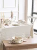 Modern 100%Cotton Linen Tablecloth Home Decoration Tablecloth Wedding Decoration Tablecloth 3