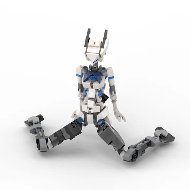 Robôs humanóides avançados para jogos de tiro, modelos dos gêmeos,  guarda-costas e assistentes, brinquedos de construção, direita e esquerda,  MOC - AliExpress