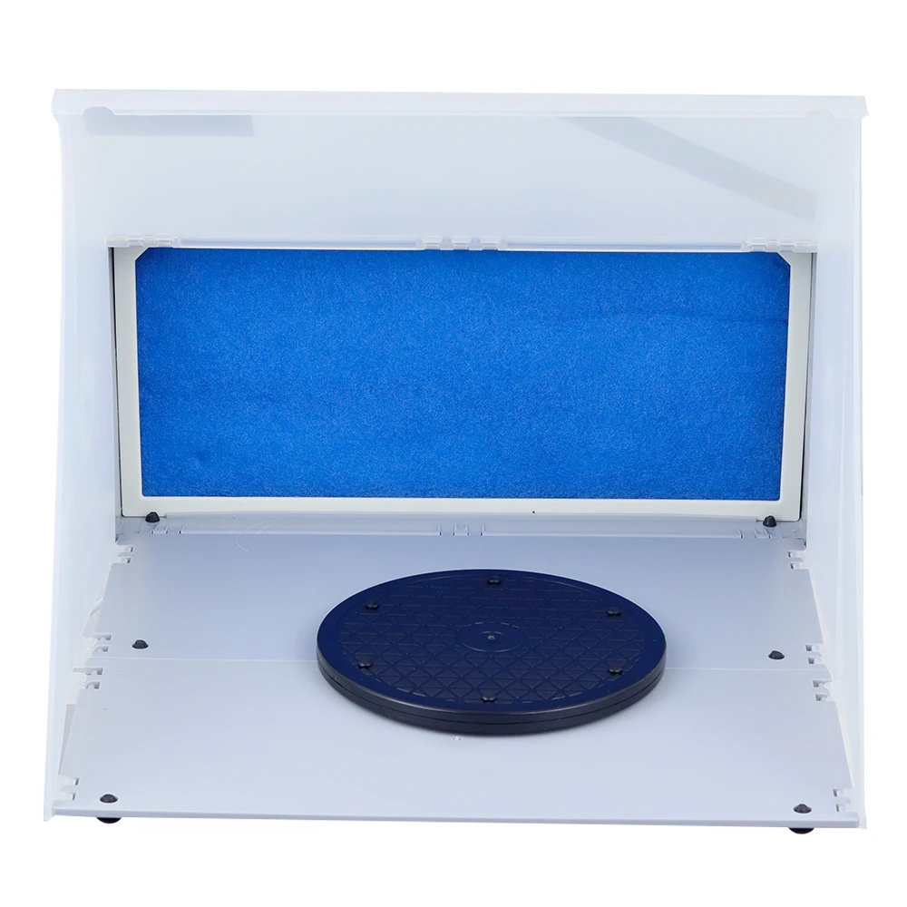 Portable Airbrush Paint Spray Booth Exhaust Fan Model Coloring Sturdy Paint Boot