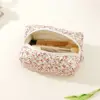 Cotton Floral Puffy Quilted Makeup Bag Cosmetic Pouch Flower Printed Large Travel Cosmetic Bag Makeup Accessory 2