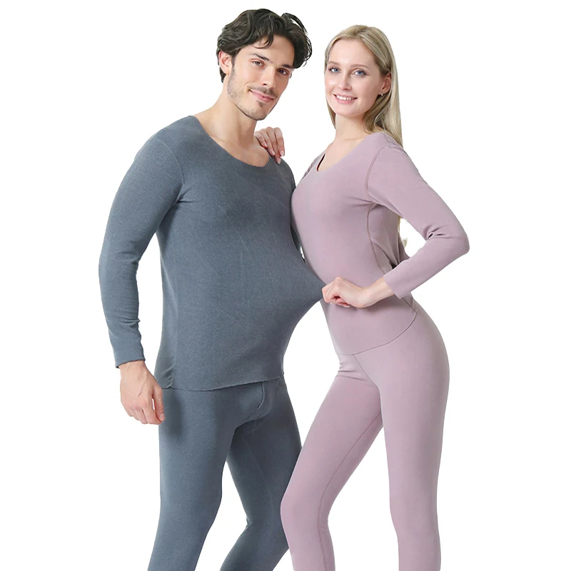 Women's Thermal Underwear Thermo Underwear Sets Winter Clothes Seamless Thick Double Layer Thermal Tights Woman Warm Plus Size