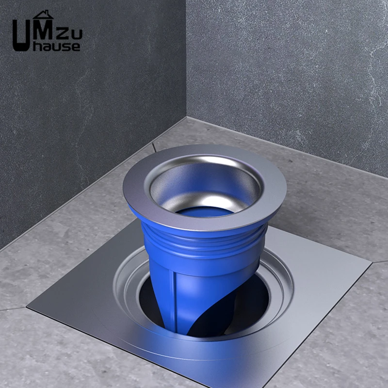 Floor Drain Anti Odor Smell Sinks Sewer Pipe Silicone Stopper Waste