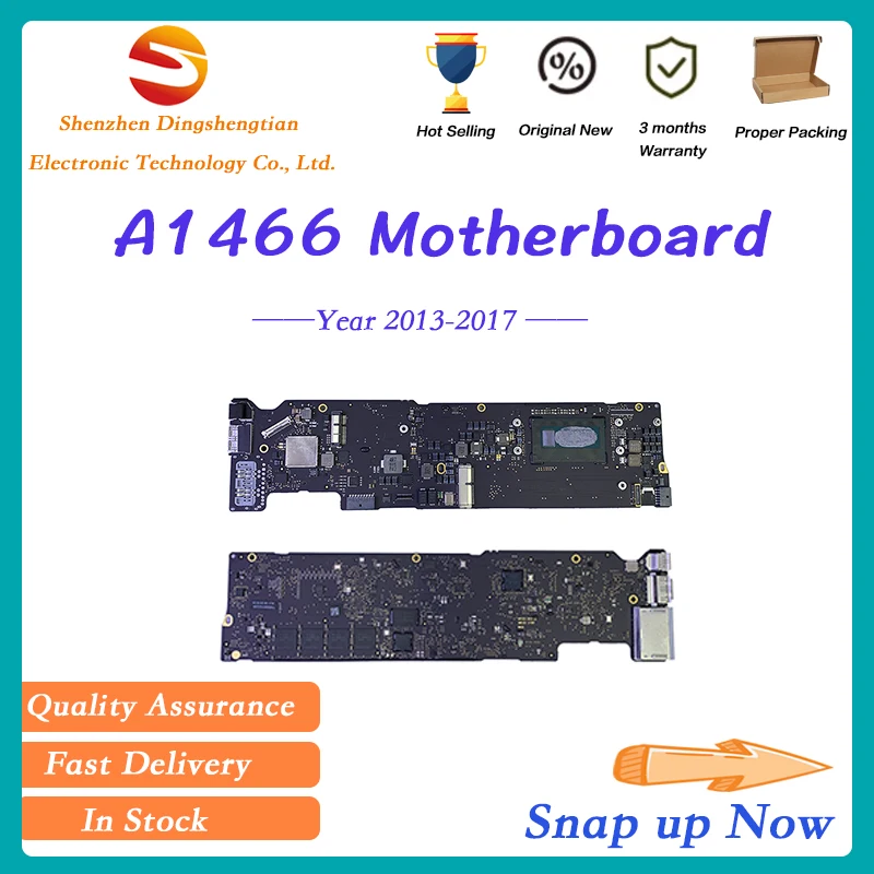 Replacement Repair For Macbook Air A1466 Motherboard i5 4G 8G Logic Board  820-00165 820-3437 Emc 2632 2925 3178