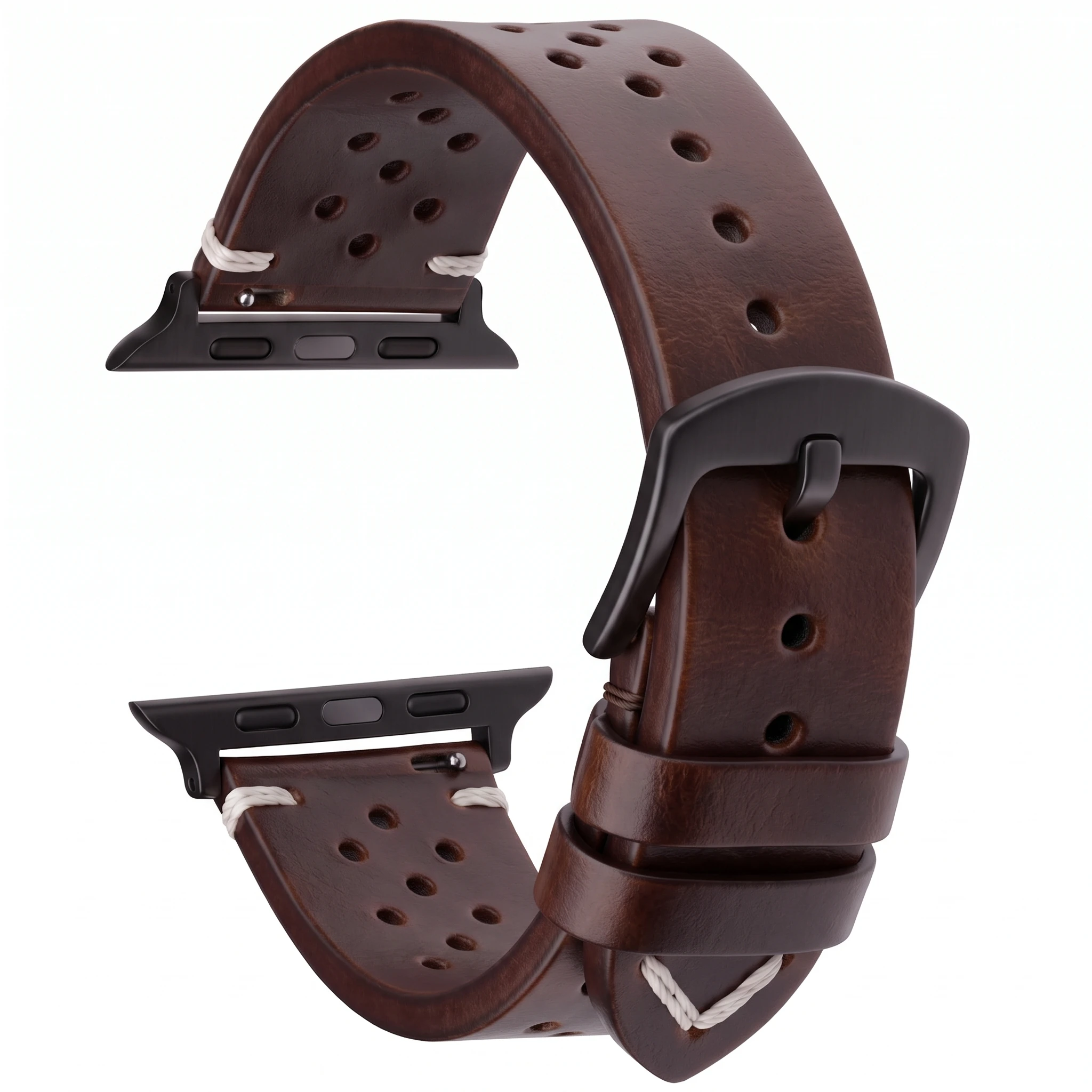 Elegant Genuine Leather Watch Strap - Premium Watchband