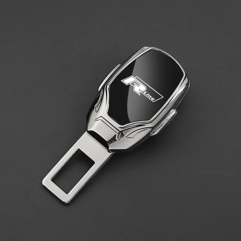 1pc Car seat belt metal jewelry extender for VW R LINE