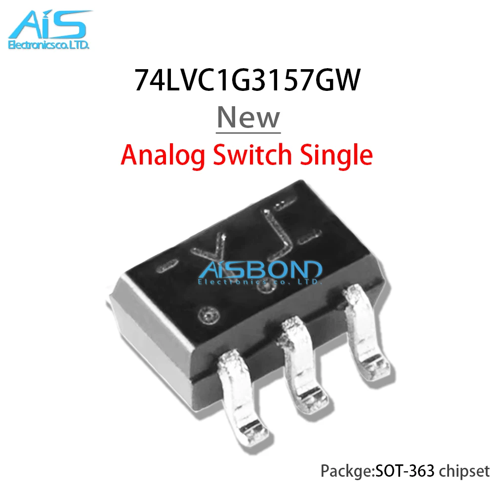 

10Pcs/Lot New 74LVC1G3157GW SOT-363 Marking YJ 2-Channel Analog Multiplexer Demultiplexer IC Chip