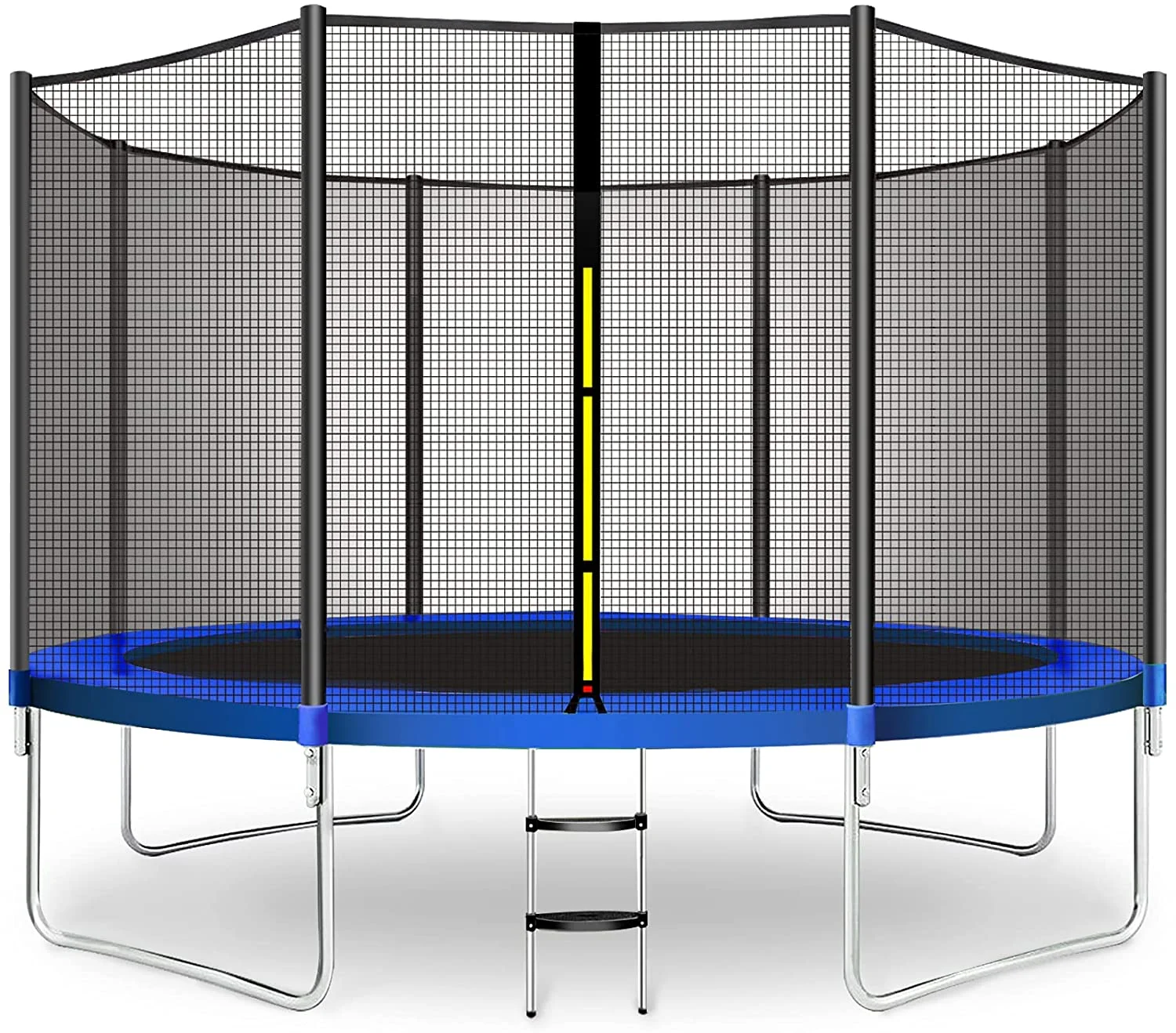 Large Family-Size Indoor/Outdoor Trampoline with Protective Features for Kindergarten & Park Play Garden Children's Play Zone