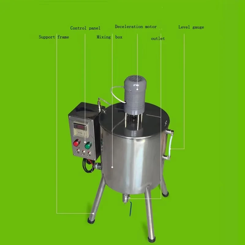 Heating and stirring filling machine 15L lipstick filling machine hand soap filling machine lipstick quantitative filling