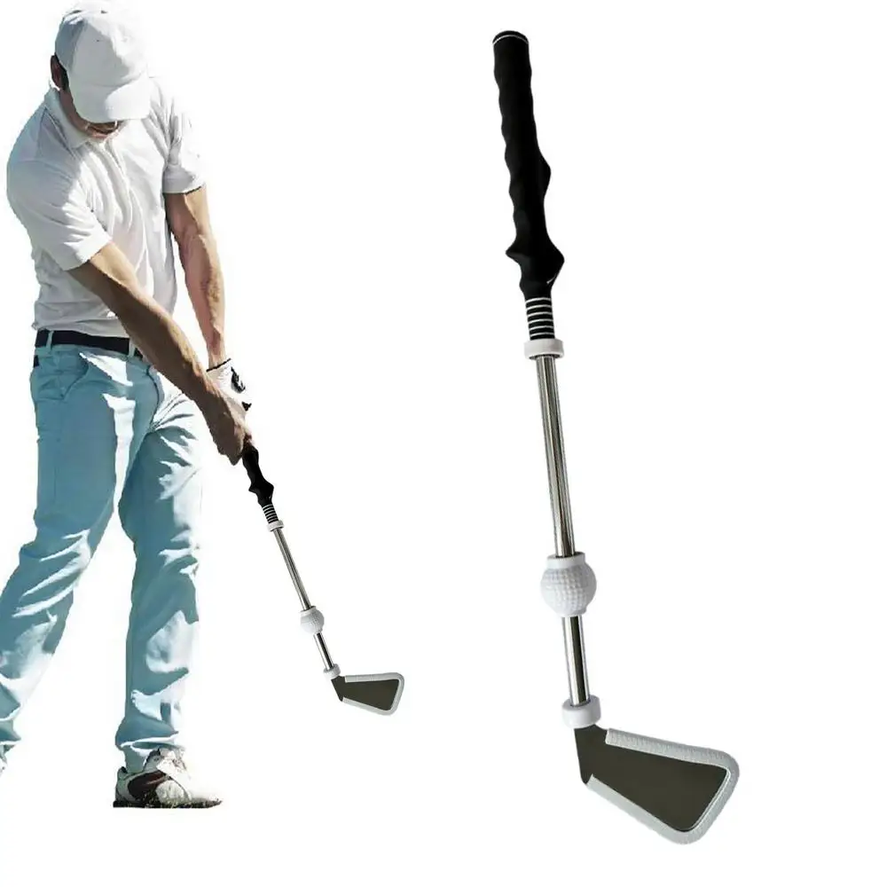 Portable Golf Swing Trainer Putter Golf Club Practice Warm-Up Stick Alignment Rods Posture Correction Training Aid Golf Supplies