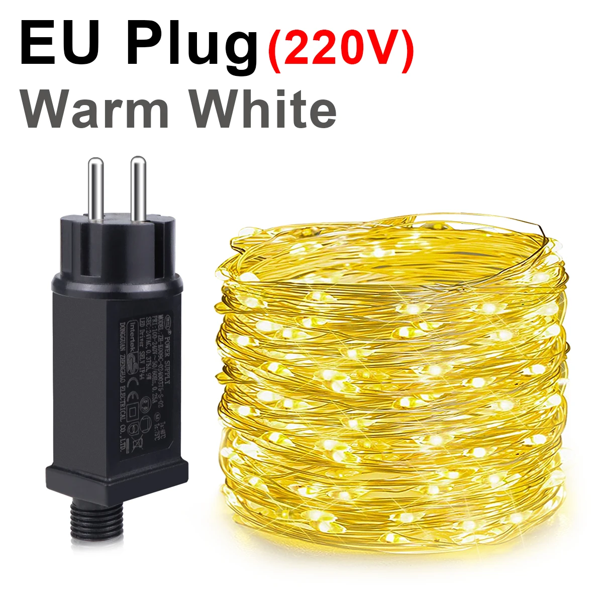 Luminous Copper Wire Fairy String Lights - Outdoor & Indoor Decoration
