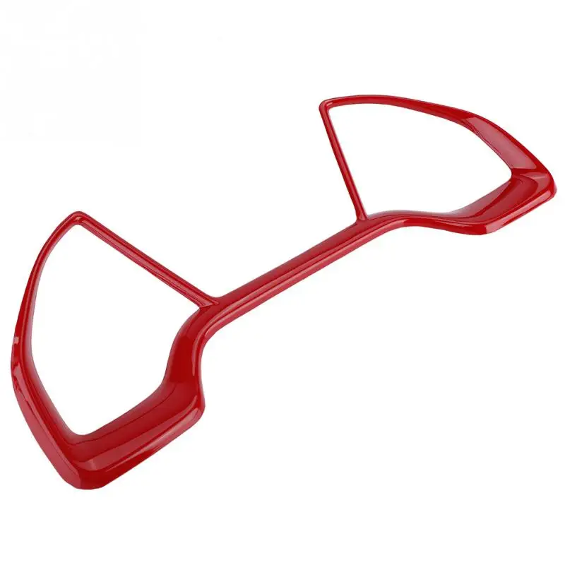 Car Moulding Decoration Car Air Conditioner Trim Interior Mouldings Interior Moulding Trim Strip Door Protective Film Dashboard Cover Car Grille Trim Car Gear Shift Knob Cover Car Gear Cover Trim Car Headlight Switch Trim Car Dashboard Decorative Frame Dial Rings Trim Red Crabon Fiber for 10th Accessories Replacement
