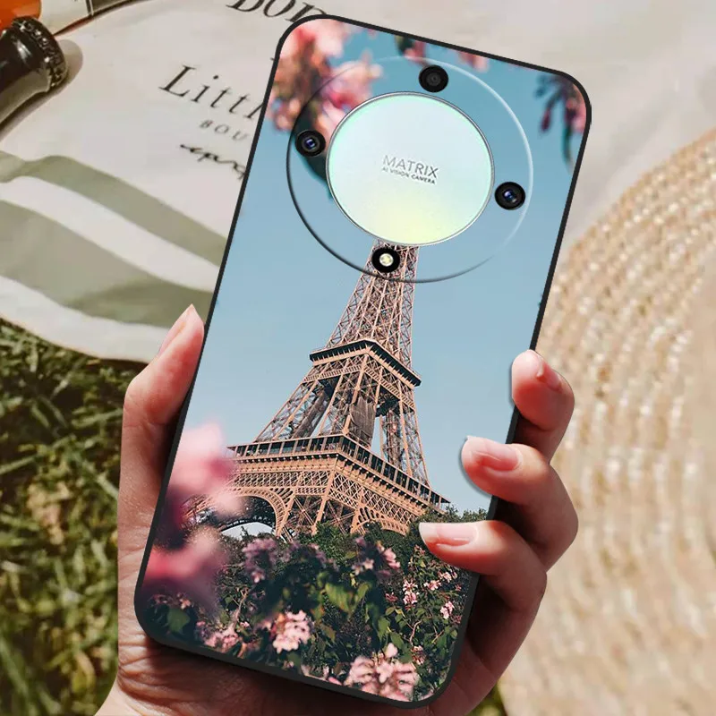 Elegant Black Bumper TPU Silicone Case