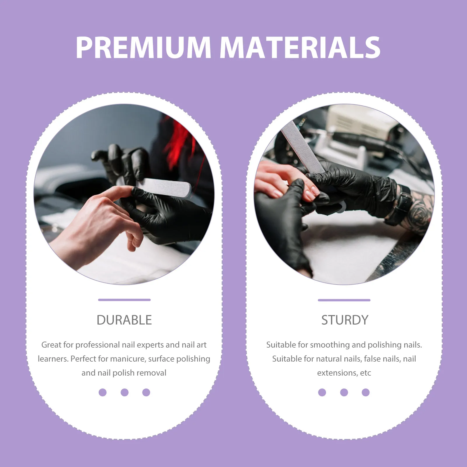 50개 네일 버퍼 블록 전문가용 부드러운 스펀지 버핑 블록 (천연 네일, 젤 폴리쉬, 매니큐어, 페디큐어, 네일 아트용)