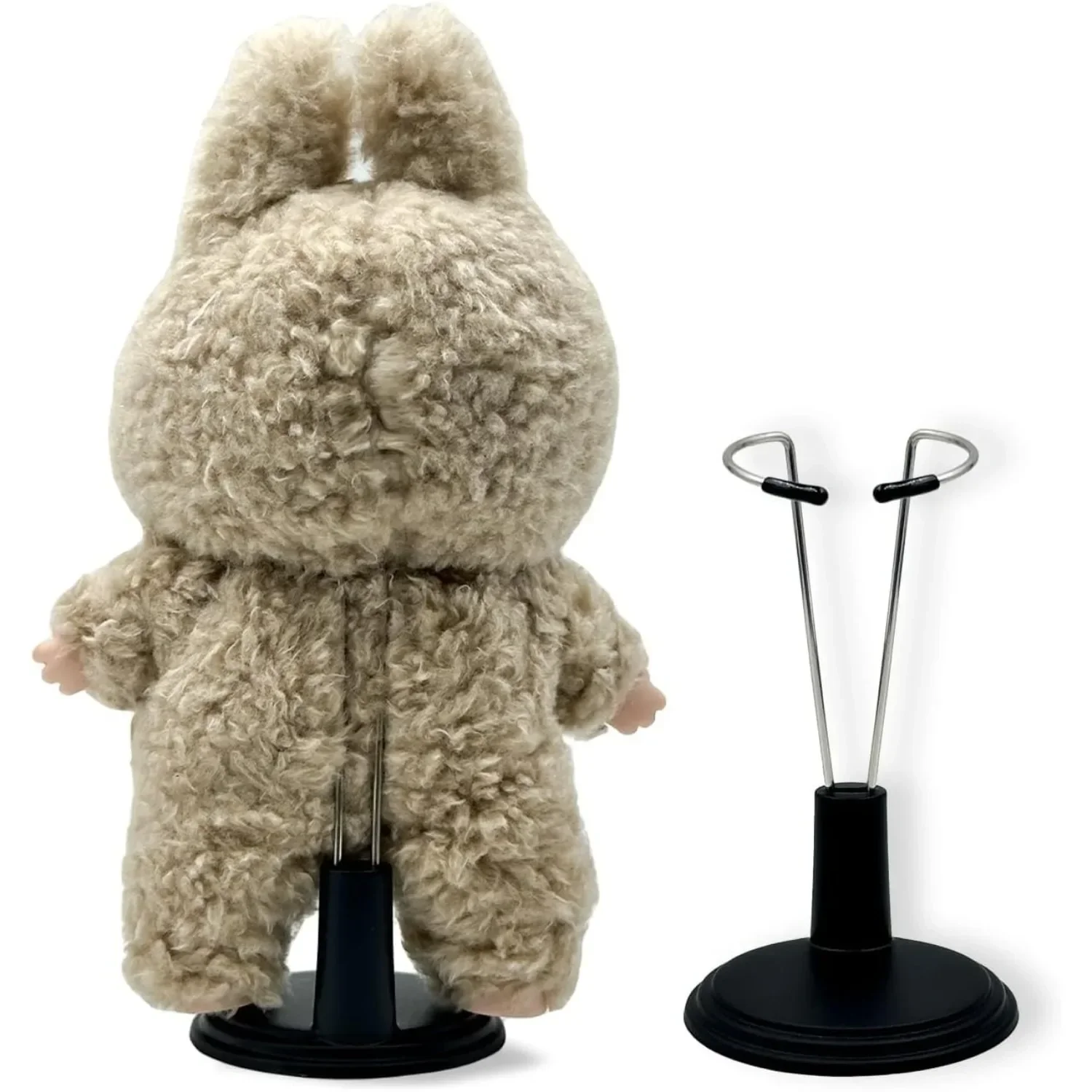 Adjustable Doll Stand for LABU,Doll Display Holder Support for 4-8 Inches Dolls,Keep The Doll in a Standing Position