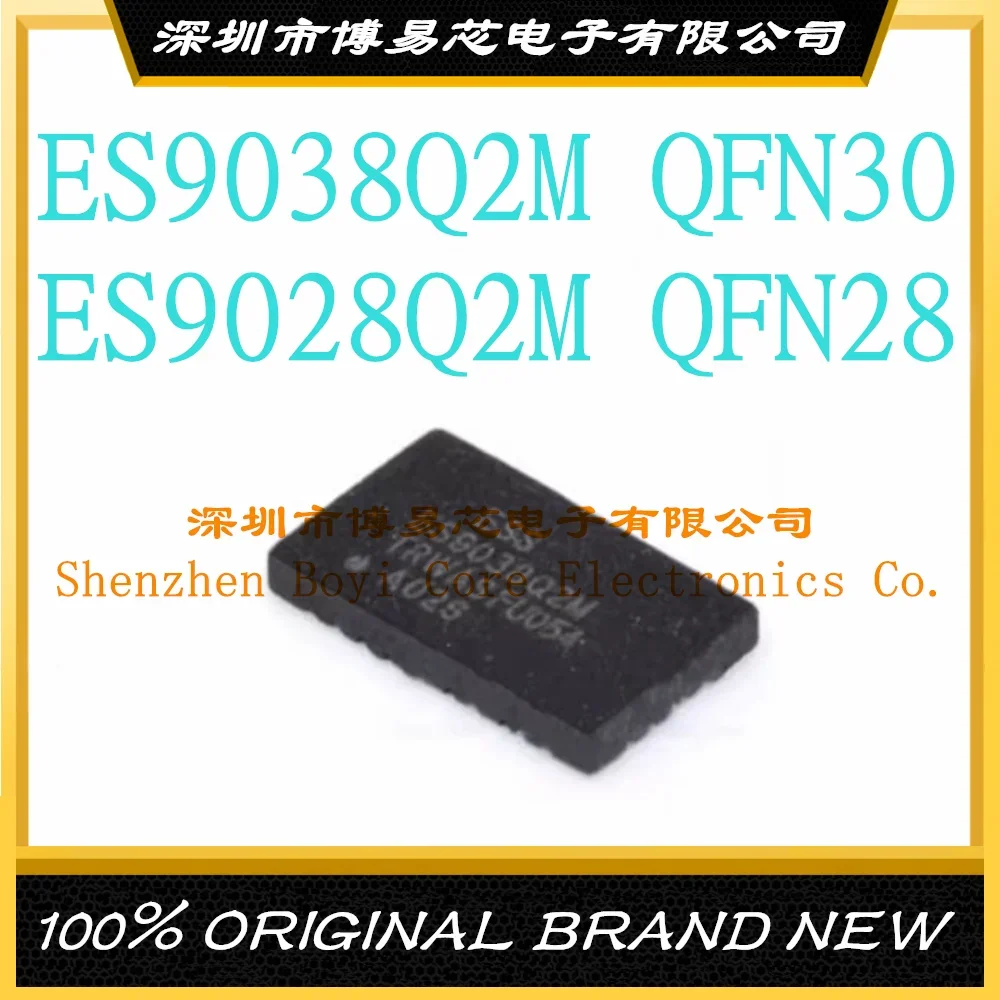 ES9038Q2M ES9028Q2M QFN audio decoding chip DAC high-performance stereo audio IC es9038q2m es9028q2m qfn audio decoding chip dac high performance stereo audio ic