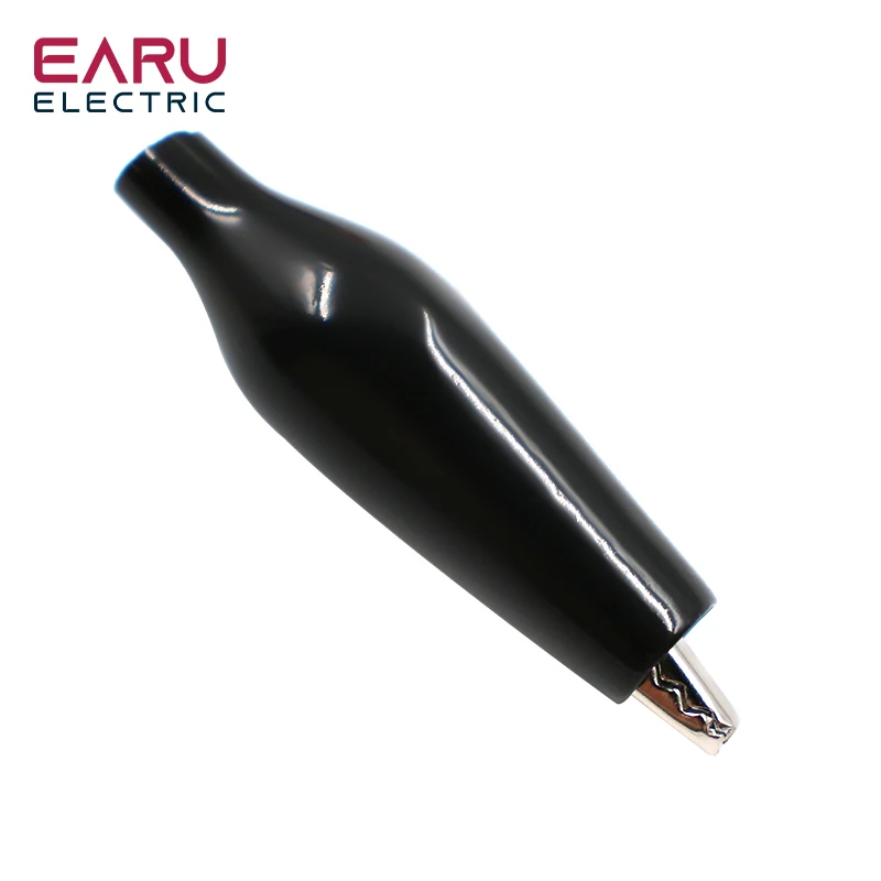 Metal Alligator Clip G98 Crocodile Electrical Clamp Testing Probe Meter Black Red with Plastic Boot Car Auto Battery 20pcs alligator clips