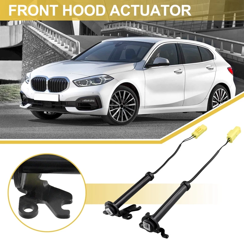 Front Hood Actuator Bonnet Actuator Hood Lock For BMW F40 118I M SPORT 1.5 51237450944 51237450943