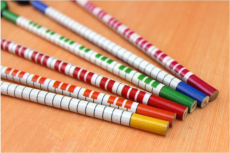 6 Stück Lytwtw's Musical Music Briefpapier Schule Bürobedarf Studentenpreis Kreativ Kawaii Einfach Niedlich Musik 2B Bleistift – Detail 4