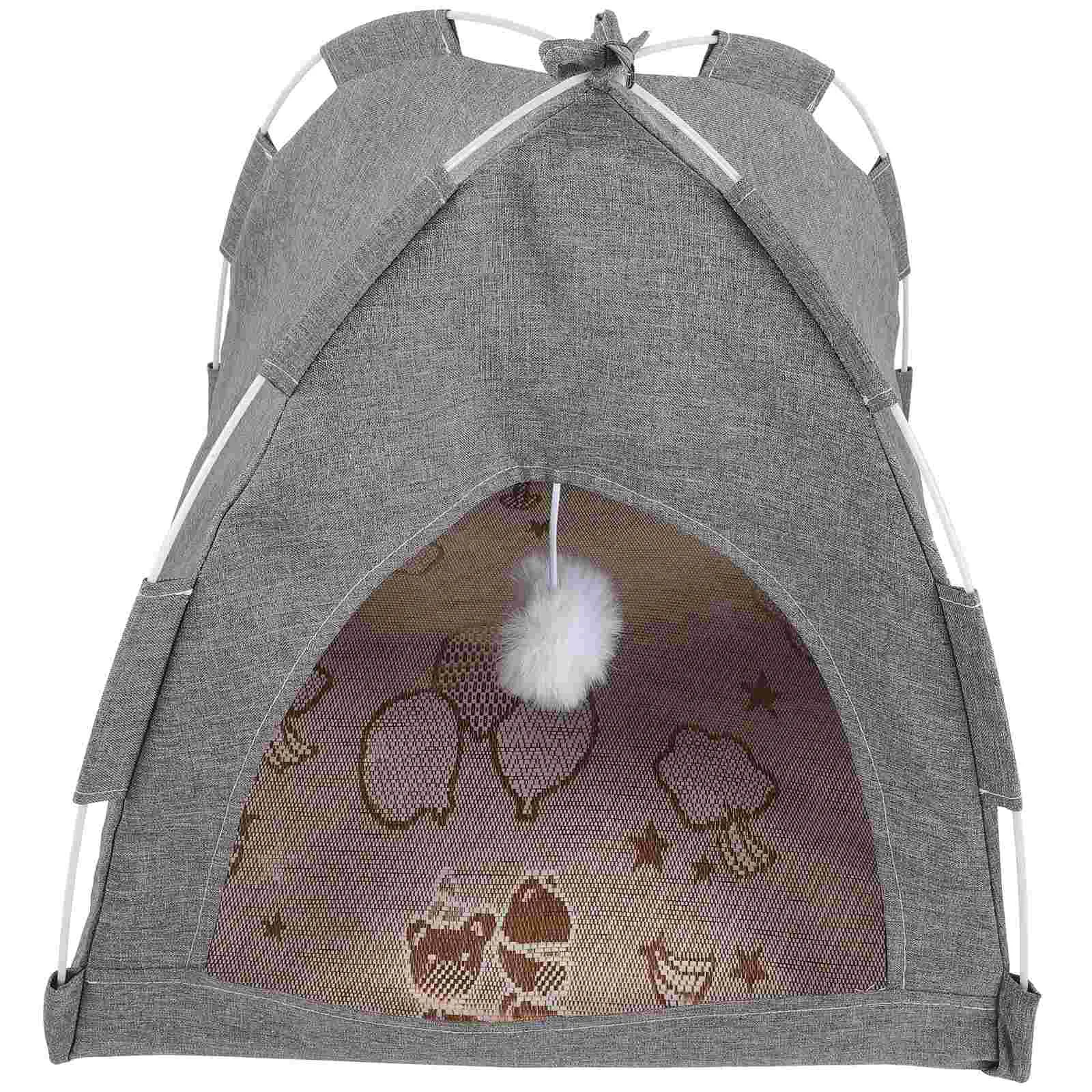

Cat House Dogs House Summer Breathable Pet Tent Pet House Indoor Puppy Dog Tent Sofa Basket Beds Products Accessories