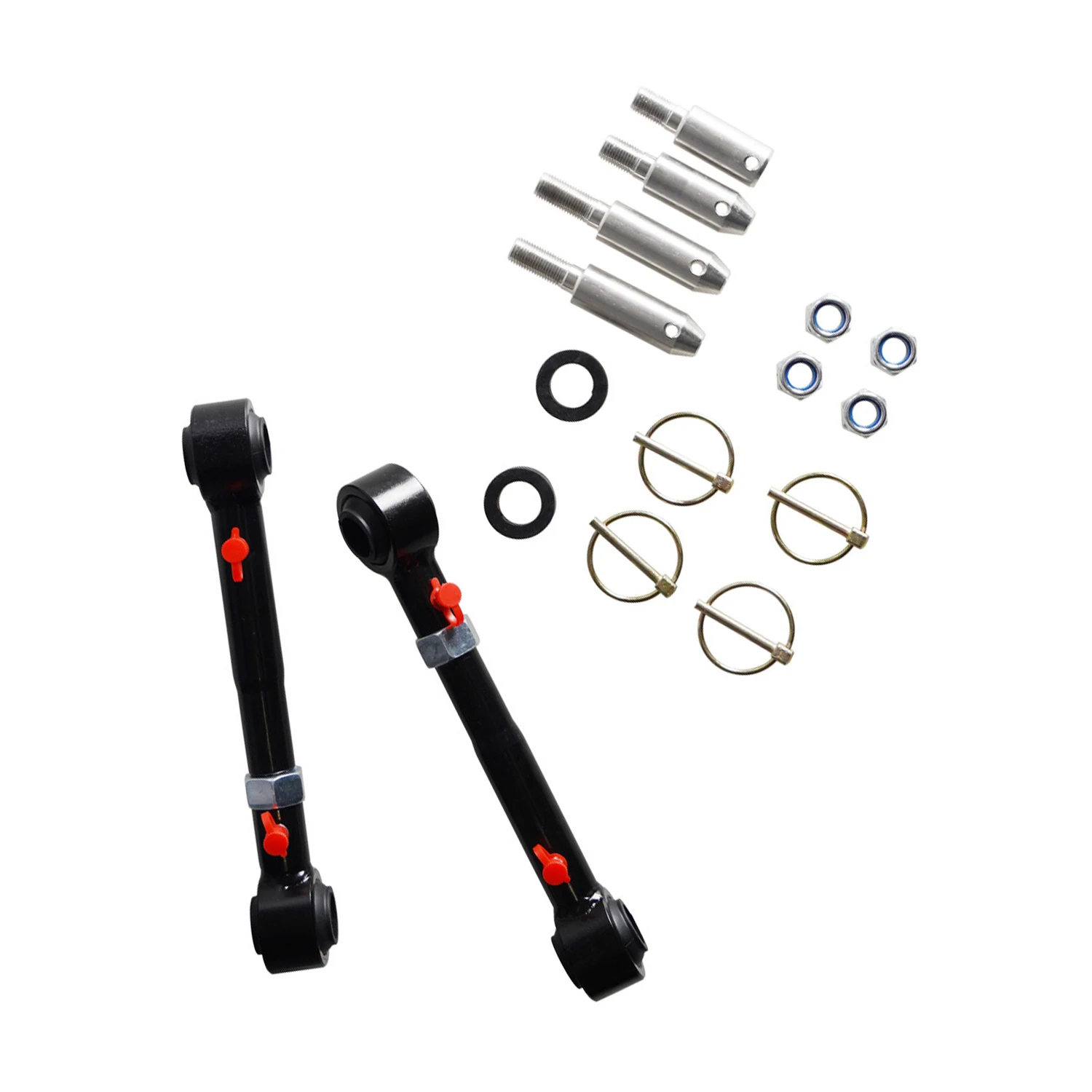 Front Swaybar Quicker Disconnect System front sway bar links 2pcs For 2007- Jeep Wranglers / 2.5"-6.0" Lift Only Automotive Professional Parts